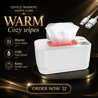 Chauffe-lingettes pour bébé en gros, boîte chauffante à température constante pour lingettes humides pour bébés et couches