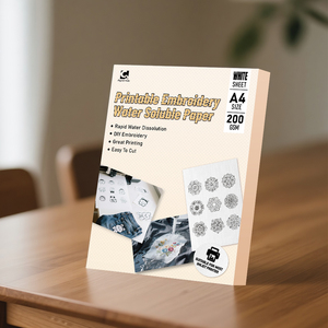 Trọng lượng nhẹ bền hòa tan ổn định tờ chuyển sticker cho thêu tay & may trên quần áo giày dự án - Product Image 1