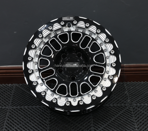 ล้อฟอร์จ Beadlock ขนาด 15 17 18 นิ้ว 5X112 5X120 5X114.3 โมโน 2 ชิ้น สำหรับรถแข่ง Drag Racing ใช้ได้กับรถทุกประเภท - Product Image 2