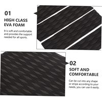 Logo personnalisé OEM Mousse de haute qualité Surf Deck Minth SUP Deck Traction Pad Surf Pad Grip pour planche de surf Queue