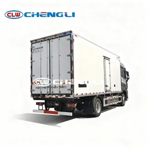 รถบรรทุกห้องเย็น HOWO 4X2 Sinotruk พร้อมตู้แช่แข็งสำหรับขนส่งไอศกรีม - Product Image 6
