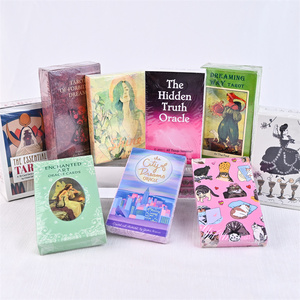 Envío Exprés, <span class=keywords><strong>Cartas</strong></span> del <span class=keywords><strong>Tarot</strong></span> al por Mayor, Guía para Principiantes, Símbolos de Adivinación del Futuro, Juego de <span class=keywords><strong>Cartas</strong></span> de Cristal para Fiestas - Product Image 3