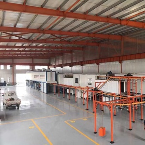 Linha semi automática do revestimento do pó com cabine rápida do revestimento do pó da mudança de cor e equipamento curando-se do forno para o painel do armário - Product Image 6