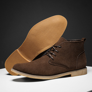 Stivali Derby da <span class=keywords><strong>Uomo</strong></span> <span class=keywords><strong>Scarpe</strong></span> Oxford Eleganti Stivaletti Alti con Lacci in Pelle Formali Punta Affusolata Business Casual - Product Image 6