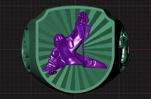 Bague pour homme, couleur personnalisable, mode, Vietnam, conçue et fabriquée sur mesure, OEM/ODM - Product Image 3