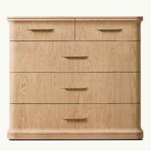 Meuble de chambre à coucher de <span class=keywords><strong>style</strong></span> nouveau et luxueux, en bois massif de chêne, <span class=keywords><strong>commode</strong></span> à 5 tiroirs - Product Image 4