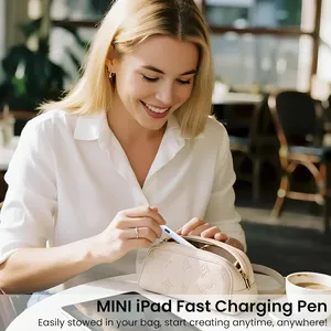 Stylets pour <span class=keywords><strong>Apple</strong></span> <span class=keywords><strong>Pencil</strong></span> compatibles avec <span class=keywords><strong>iPad</strong></span> A16 Air 11 5 4 Pro 11e 13 12.9 M5 M4 M3 M2 <span class=keywords><strong>10</strong></span> 9 8 10e 9e génération Mini 7 6 Touch Pen - Product Image 5