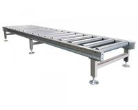 Système de convoyeur à gravité réglable monocouche durable, nouvelle bande transporteuse en caoutchouc roulante SENTAO, garantie 1 an, dimensions personnalisées, usage domestique