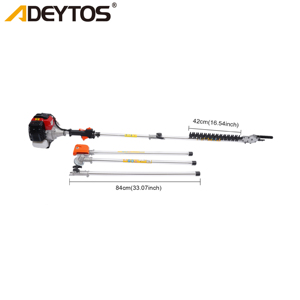 40-5 CG520 Two-Stroke Portable Cordless Petrol Power <strong>Brush</strong> <strong>Cutter</strong> Gasoline Grass Trimmer <strong>Multi</strong> Function Garden <strong>Tools</strong> 4 in 1 Sets - Product Image 3