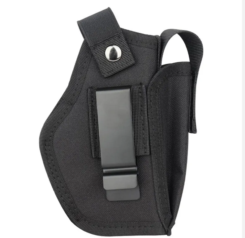 Tactical Holster for Gun Concealed Carry Universal Waist Belt Clips Nylon Iwb Inside Gun Holder Bag With Magazine Pouch