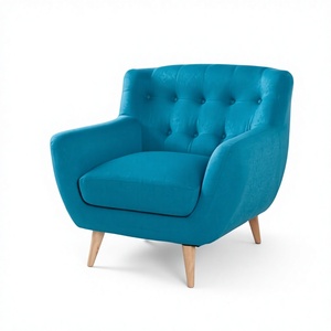 Canapé en tissu rembourré à une place <span class=keywords><strong>pas</strong></span> <span class=keywords><strong>cher</strong></span> pour <span class=keywords><strong>appartement</strong></span> et salon, fauteuil moderne - Product Image 1