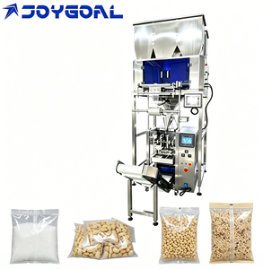 Machine d'emballage automatique verticale de granulés avec double peseur linéaire pour riz, sel, noix et céréales - Product Image 1