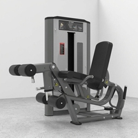 TZFITNESS TZ-X8203 Machine à extensions de jambes assises et à curls de jambes couchées à charge par poulie, double fonction pour un entraînement complet des jambes