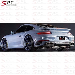 SPC diffusore posteriore in fibra di carbonio per <span class=keywords><strong>Porsche</strong></span> <span class=keywords><strong>991</strong></span>.1 <span class=keywords><strong>991</strong></span>.2 Turbo in fibra di carbonio Spoiler posteriore per <span class=keywords><strong>Porsche</strong></span> 911 <span class=keywords><strong>991</strong></span> paraurti posteriore - Product Image 5