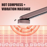 SHOmfrs Trending Beautyproducten 2026 Vibrerende Verwarmende Oogmassager Anti-rimpel Mini LED Licht Anti-verouderings Massagepen