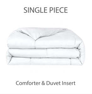 Letto matrimoniale in una borsa Set piumino 7 pezzi con piumino e lenzuola prezzo all'ingrosso Set biancheria da letto trapunta piumino - Product Image 5