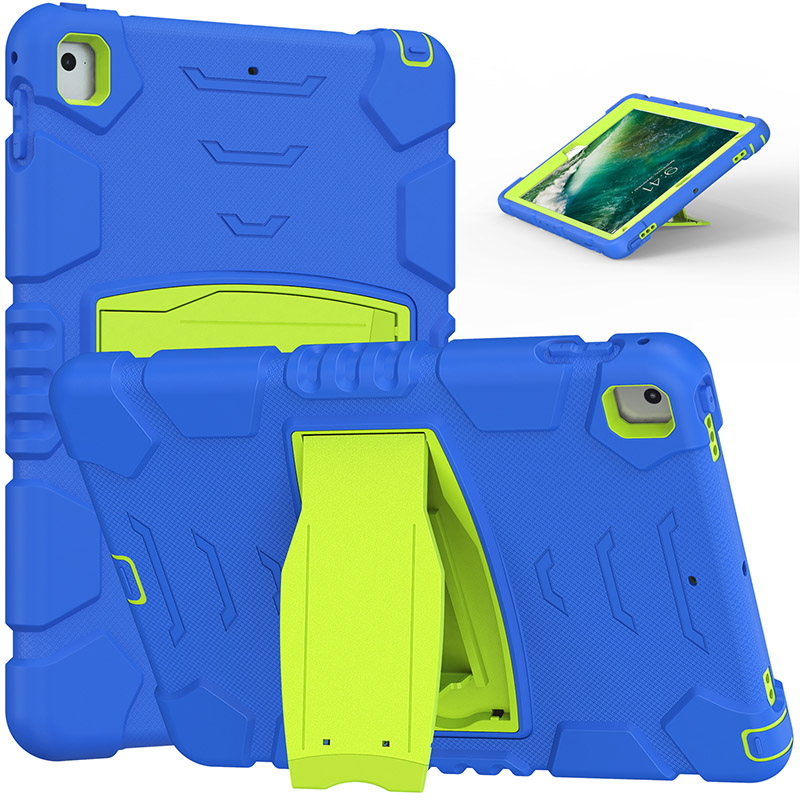 Soporte azul + verde