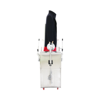 Machine à repasser automatique à vapeur en forme humaine, moteur 750KW, pour la finition de vêtements commerciaux, pour ateliers de nettoyage à sec, hôtels, blanchisseries, costumes et chemises