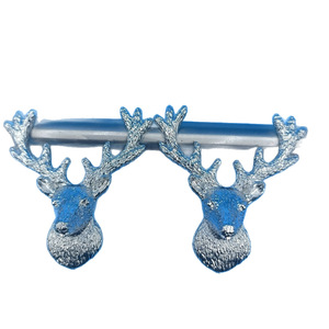 Zinc Alloy Deer Head Furniture Handles <b>Cabinet</b> Drawer Novelty Shape <b>Rustic</b> Design Durable Hardware Accessories - Product Image 5