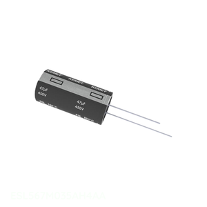 ตัวเก็บประจุแบบมีฝาปิด560 uF ตัวเก็บประจุ ESL567M035AH4AA 105C - Product Image 1