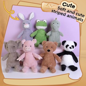 Elefante di peluche super morbido a gambe lunghe - Compagno di sonno confortante per il bambino, regalo perfetto, imbottito in cotone PP, ideale per le macchine a griffa - Product Image 2