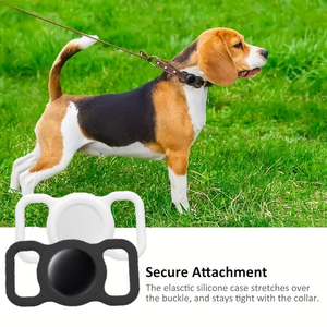 Funda de silicona RSH Smart Air Tag para Collar de mascotas MFi Find My Key Finder <span class=keywords><strong>Locator</strong></span> para Apple Dog Wallet Equipaje Seguimiento global - Product Image 4