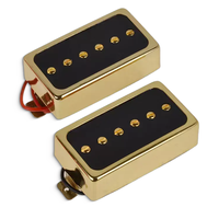 Electric Guitar Neck Bridge Ceramic Lp Electric Guitar Pickup with Chrome Brass Cover