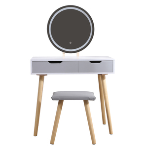 Cómoda de Madera para Dormitorio, Cómoda con Espejo, Tocador - Product Image 1