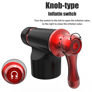 BAIMEI Mini gonfleur CO2 portable pour pneus de vélo de route et de montagne - Cartouches de CO2 non incluses - Product Image 4