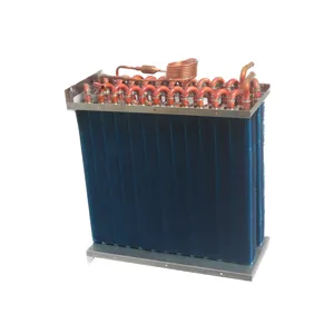 Venda quente alumínio folha cendenser bobina cobre tubo condensador refrigerador para ar condicionado secagem equipamentos