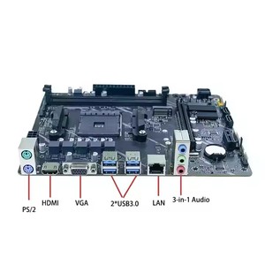 Placa Base Original A320, Socket AM4, Interfaz M.2 NVME DDR4 para Computadoras de Escritorio para Juegos de las Series 3000/4000/5000, Nueva A320 con R5 5500 - Product Image 5