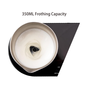 เครื่องชงกาแฟเอสเพรสโซ่พร้อมฟองนมหม้อม็อกก้าไฟฟ้าลาเต้คาปูชิโน่แมคคิอาโต้การทำงานแบบคลิกเดียว - Product Image 4