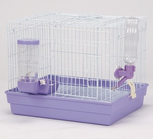 กรงกระต่ายคุ้ยเขี่ยชินชิล่าหนูตะเภา745-A พร้อมตัวป้อนและนักดื่มดีไซน์สะดวก - Product Image 2