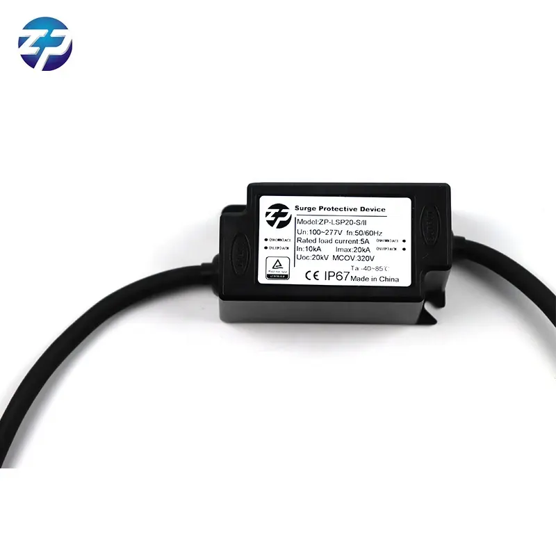 2024 Venta caliente 100-277vac 10ka Dispositivo de protección contra sobretensiones Led Street Light Spd