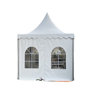 Wedding Party Tent 5x5m European Pagoda Style Aluminum Frame Oxford Fabric <b>Waterproof</b> Outdoor Event <b>Canopy</b> - Product Image 1