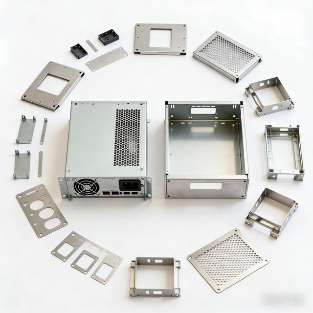 Aluminum Audio Amplifier Chassis Enclosure DIY Power Amp Case Metal Housing for HiFi Projects