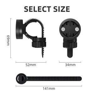 Soporte de Bicicleta CYCLAMI S6 con Base Ajustable y Correa, <span class=keywords><strong>para</strong></span> Computadora de Bicicleta, Sensor <span class=keywords><strong>GPS</strong></span>, Cámara, Luz y Accesorios - Product Image 6