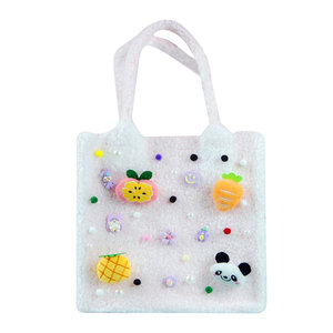 <b>Easter</b> Bunny Fun Handles Felt <b>Gift</b> <b>Bags</b> for Kids Age Range 5 to 7 Years Made of Plastic for <b>Easter</b> Celebrations - Product Image 5