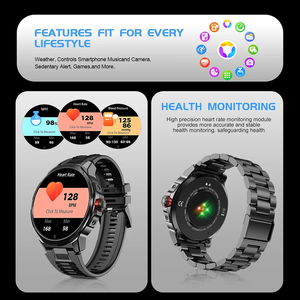Relojes Inteligentes SK50 2025 para Hombre, Responden Llamadas, Pantalla Grande de 1.8'', Monitor de Actividad Física, Reloj Impermeable, Compatible con Teléfonos Android e iOS, SK50 Inteligente - Product Image 5