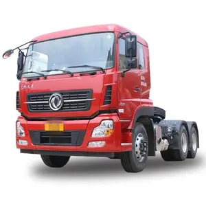 Camion tracteur de transport routier Dongfeng 6x4 fabriqué en Chine avec moteur Cummins rapide 12MT GVW 25 tonnes tout neuf à chaud en vente