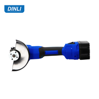Meuleuse d'angle électrique sans fil DNLI 20V 12000 tr/min avec 3 vitesses, outils électriques sans fil pour la découpe industrielle et le bricolage