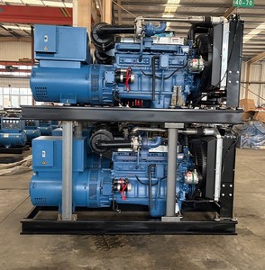 Groupe électrogène diesel à châssis ouvert 60 kVA 70 kVA 80 kVA, démarrage automatique, tension stable, générateur de puissance industriel extérieur - Product Image 5