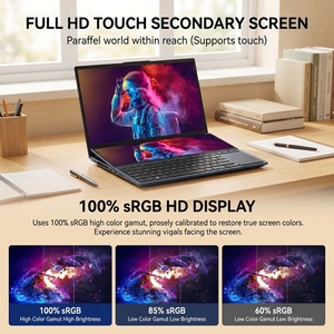 Portátil de Doble Pantalla de 16'' + 14'' al por Mayor, I7 9750H 16:10, Pantalla de Bolsillo, Computadora Portátil Personalizada para Desarrolladores y Programadores - Product Image 2