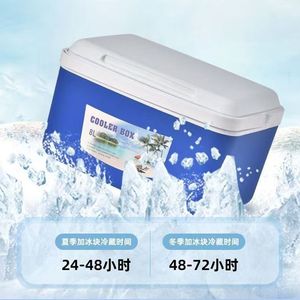 <b>Cooler</b> <b>Box</b> 8L Insulated Plastic Portable Outdoor Use - Product Image 4