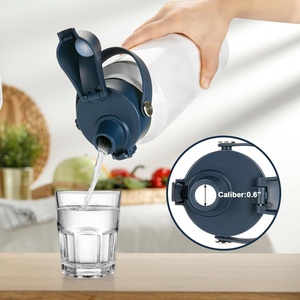 Nắp chai nước tương thích với chai nước YETI với khóa nút nhấn, phù hợp với 18OZ 32oz 64oz phòng tập thể dục Chug Nắp thay thế nắp chai - Product Image 5