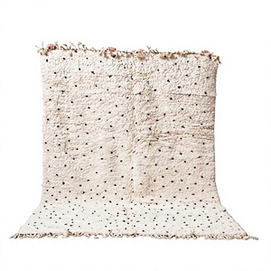Tapis faits main en laine de Nouvelle-Zélande, design géométrique moderne, style berbère marocain, pour salon, prix abordable, fabriqués en Inde - Product Image 1