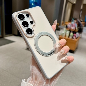 เคสโทรศัพท์แม่เหล็กผิวด้านคุณภาพสูงสำหรับ Samsung S26 S25 S24พิเศษพร้อม ° 360ห่วงโลหะฝาครอบป้องกันกันกระแทก - Product Image 1