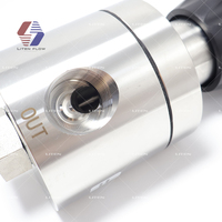 Régulateur de pression basse CV5.0 à haut débit CV5.0 pour AR N2 O2 H2 HE en acier inoxydable 316 0~250 PSI Sortie 3 ports