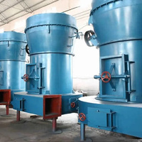 Broyeur à micro-poudre haute pression Sinoma 1,0-4 T/h pour la production de poudre de calcaire et de gypse, avec moteur à rouleaux Raymond et roulement