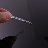 Pipette de transfert jetable transparente en PE, gobelet doseur 67mm25ul pour usage en laboratoire avec une capacité de 0,1-10 ml